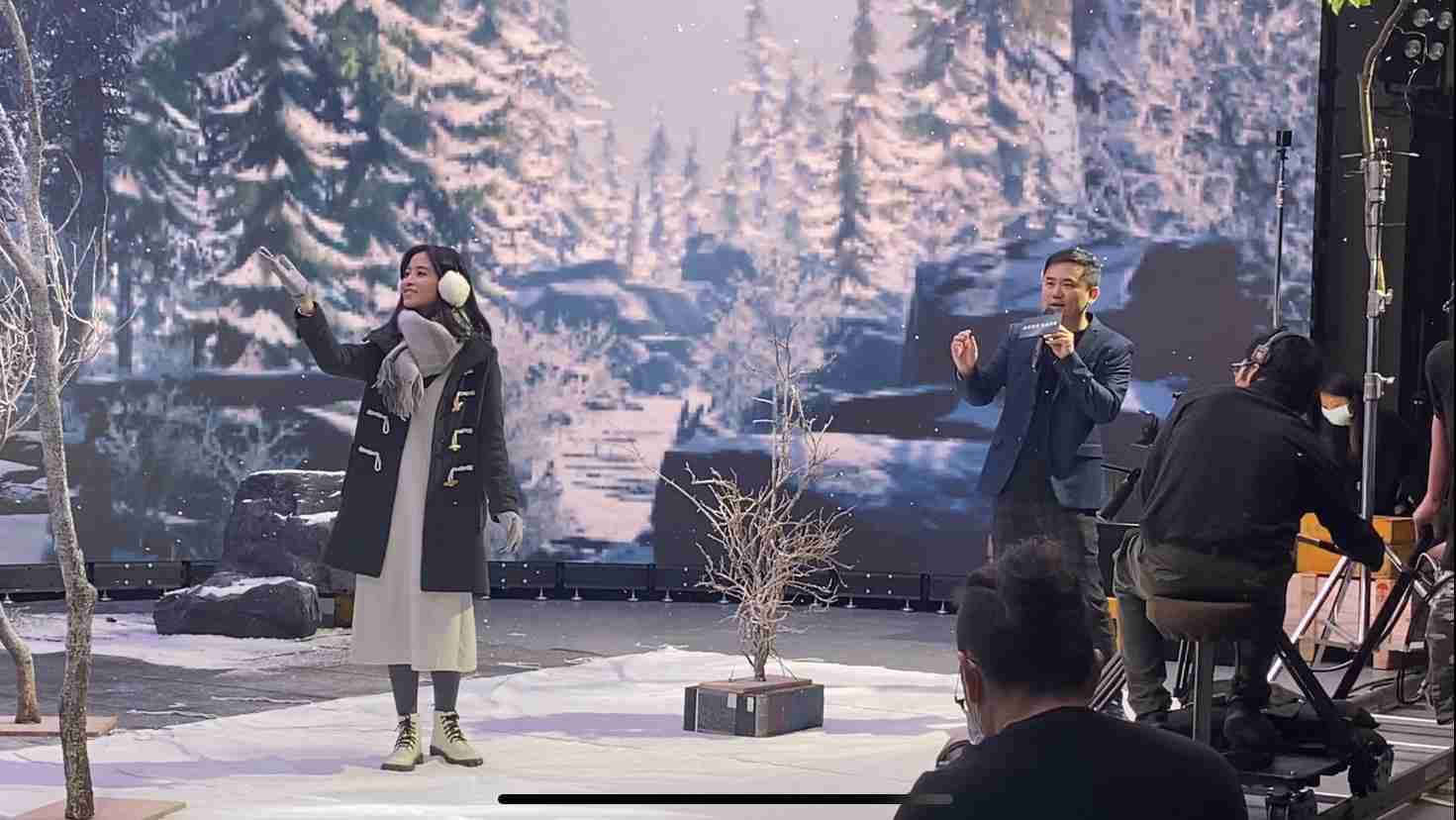 口袋牛店以ALED先进显屏技术，，，，与金马奖视觉特效团队“再现影像”携手合作打造LED虚拟摄影棚，，，提供沉浸式表演体验，，，并精简拍摄成本与时间